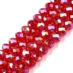 Electroplate Glass Beads Strands