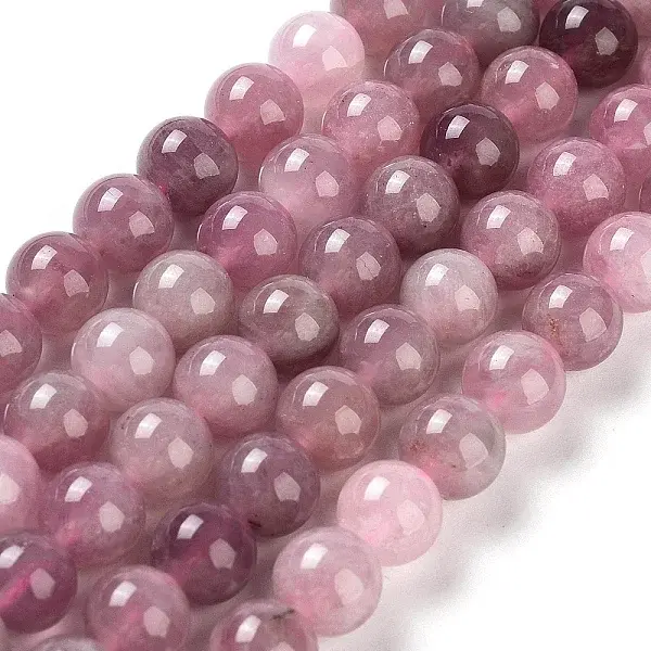 Natural Old Rose Madagascar Rose Quartz Beads Strands