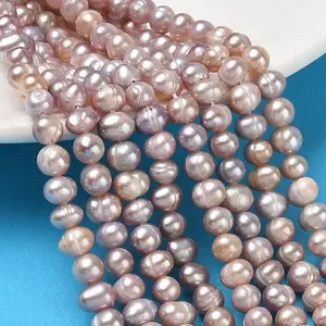 Natural Cultured Freshwater Pearl Beads Strands