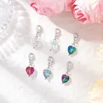 Heart Glass Pendant Decorations