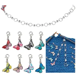 Knitting Row Counter Chains & Locking Stitch Markers Kits