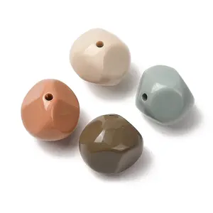 Opaque Acrylic Beads