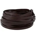 5M Flat Cowhide Leather Cord