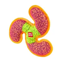 Pískacia hračka pre psa vrtuľa ružová