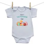Boodyy Body s krátkym rukávom Som v tatovom tíme 80 (9-12 mesiacov)