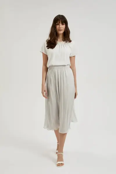 Marisse Women's Skirt L-Sc-4309 Grey