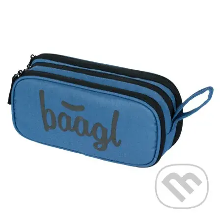 Študentský peračník etui Baagl Ocean Blue
