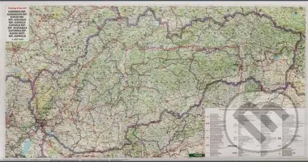 Slovensko (Nástenná mapa)