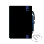 Týždenný diár ELASTIC 2026 (blue) (12-mesačný, A5, stĺpcový, elastické zatváranie, pútko na pero)