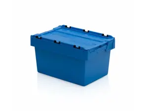 Plastová přepravka ALC 600x400x340 - modrá