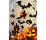 Nálepky na stenu Halloweenska noc 70x80cm