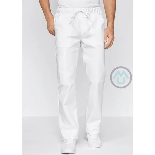 Pánske nohavice WASH 95° - biela XS