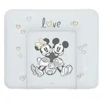 Podložka prebaľovacia mäkká na komodu (85x72) Disney Minnie & Mickey Grey