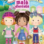 Zošit s nálepkami: Obleč malé dievčatá (viac ako 80 nálepiek) - kniha z kategorie Samolepky