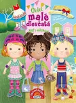 Zošit s nálepkami: Obleč malé dievčatá (viac ako 80 nálepiek)