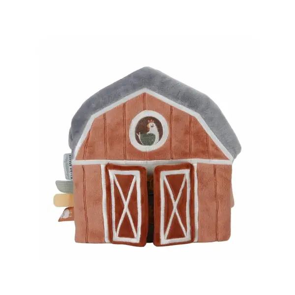 Knižka textilná s aktivitami sliepočka Farma