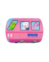 CURAPROX Kids travel set (ružový (1x zubná kefka, 2x medzizubná kefka CPS, 1x zubná pasta melón 6+ 10 ml, 1x nálepka) 1x1 set)