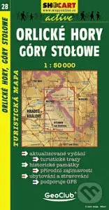 Orlické Hory, Góry Stolowe 1:50 000