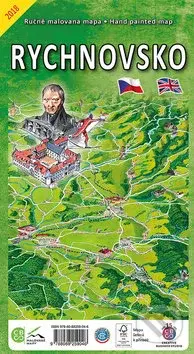 Rychnovsko (Ručně malovaná mapa)