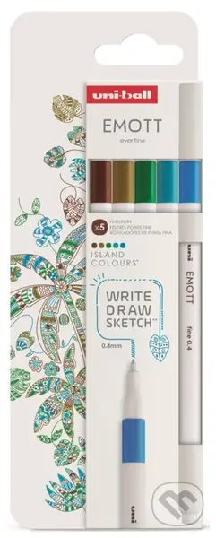 UNI EMOTT liner sada Island - 5 ks