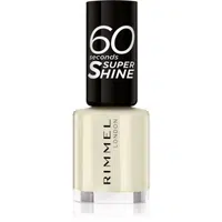 Rimmel 60 Seconds Super Shine lak na nehty odstín 730 Silver Bullet 8 ml