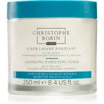 Christophe Robin Cleansing Purifying Scrub with Sea Salt čisticí šampon s peelingovým efektem 250 ml
