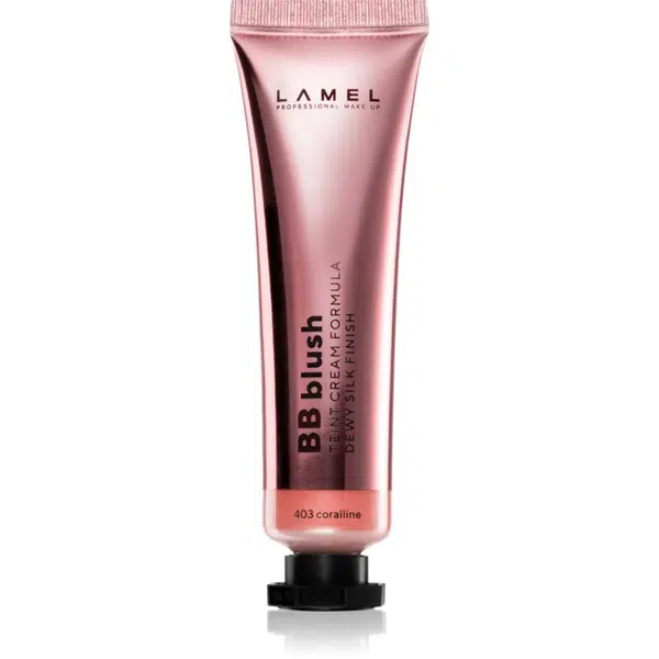 LAMEL Insta BB Blush krémová tvářenka odstín 403 Coralline 10 ml