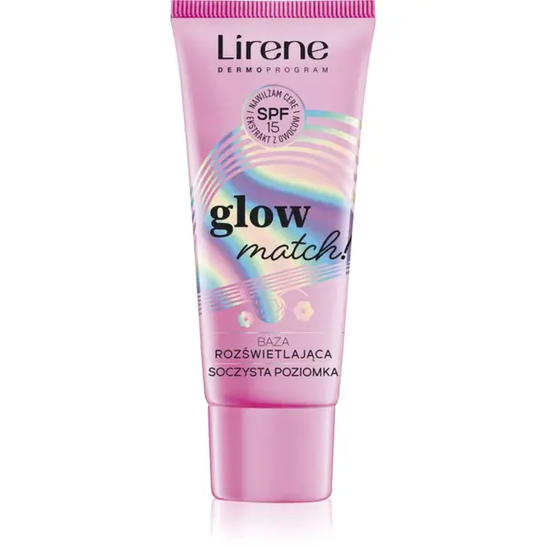 Lirene Base Glow Match rozjasňující báze pod make-up SPF 15 30 ml