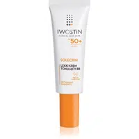 Iwostin Solecrin lehký tónovací fluid SPF 50+ pro citlivou pleť 30 ml