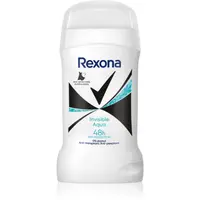 Rexona Invisible Aqua tuhý deodorant proti bílým a žlutým skvrnám 50 ml
