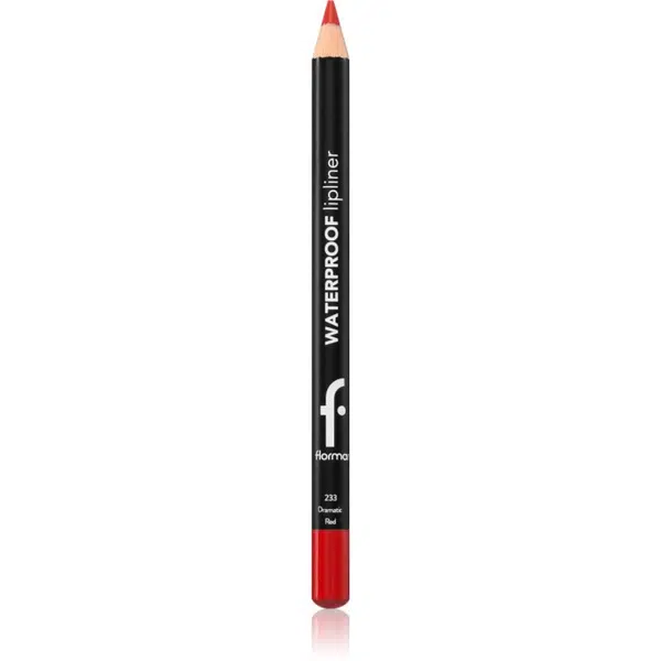 flormar Waterproof Lipliner voděodolná tužka na rty odstín 233 Dramatic Red 1.14 g