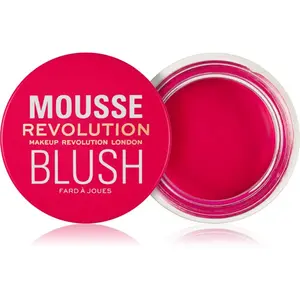 Revolution Mousse tvářenka odstín Juicy Fuchsia Pink 6 g