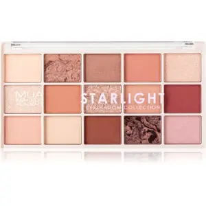 MUA Makeup Academy Eyeshadow Collection 15 Shade Palette paletka očních stínů odstín Starlight 12 g