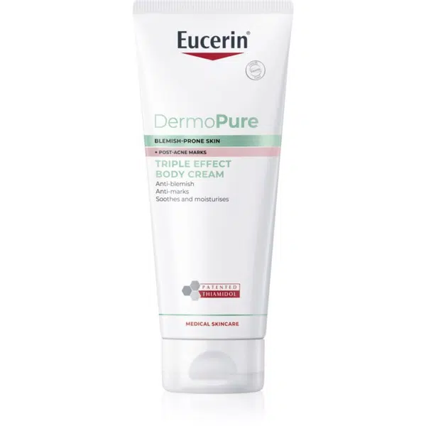 Eucerin DermoPure Triple Effect Body Cream tělový krém s trojitým účinkem 200 ml