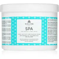 Kallos Spa masážní krém na ruce a nohy 500 ml