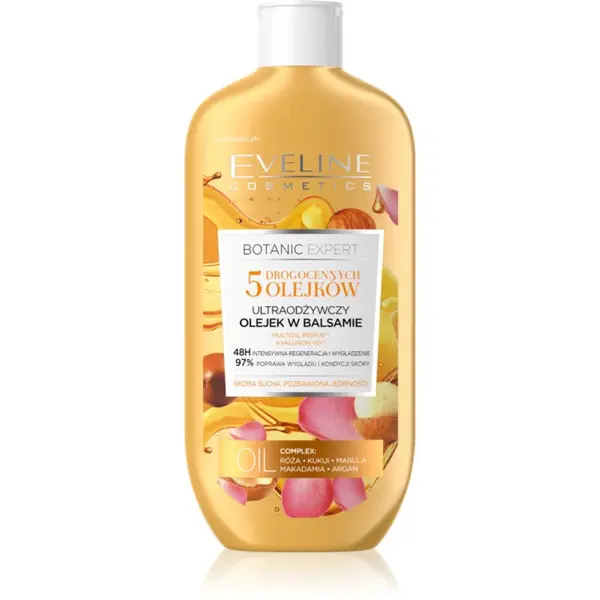 Eveline Cosmetics Botanic Expert výživné tělové mléko pro suchou pokožku 350 ml