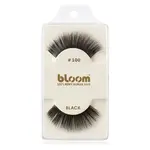 Bloom Natural nalepovací řasy z přírodních vlasů No. 100 (Black) 1 cm