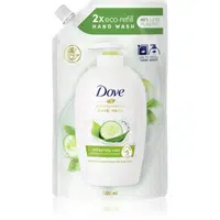 Dove Go Fresh Fresh Touch tekuté mýdlo náhradní náplň okurka a zelený čaj 500 ml