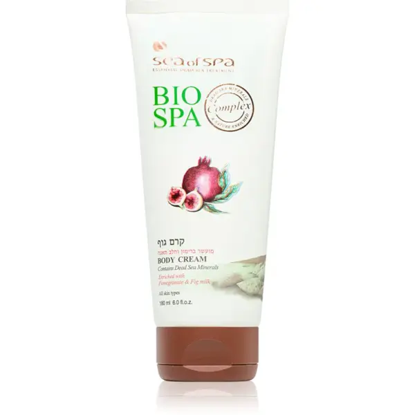 Sea of Spa Bio Spa tělový krém s granátovým jablkem a fíkem 180 ml
