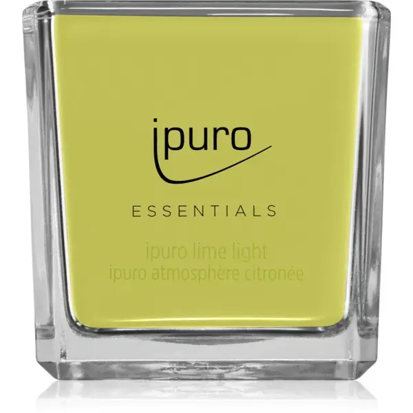 ipuro Essentials Lime Light vonná svíčka 125 g