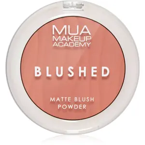 MUA Makeup Academy Blushed Powder Blusher pudrová tvářenka odstín Rose Tea 5 g