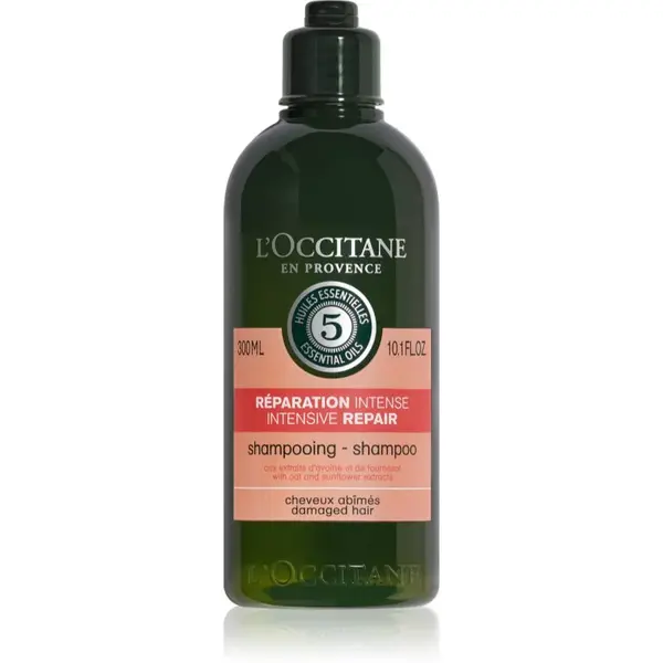 L’Occitane Aromachology intenzivně regenerační šampon pro suché a poškozené vlasy 300 ml