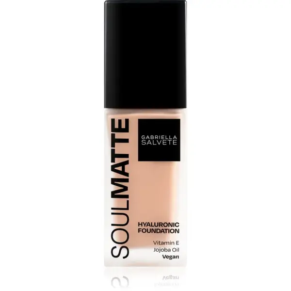 Gabriella Salvete SoulMatte Hyaluronic Foundation dlouhotrvající make-up s matným efektem odstín 03N Beige Neutral 30 ml
