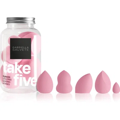 Gabriella Salvete Tools Take Five sada houbiček na make-up odstín Pink