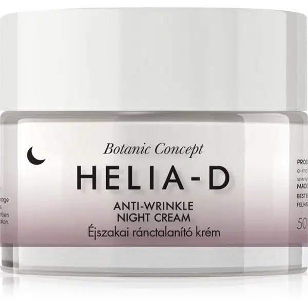 Helia-D Botanic Concept noční krém proti vráskám 50 ml