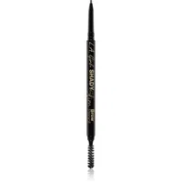 L.A. Girl Cosmetics Shady Slim automatická tužka na obočí s kartáčkem odstín Brunette 0.08 g