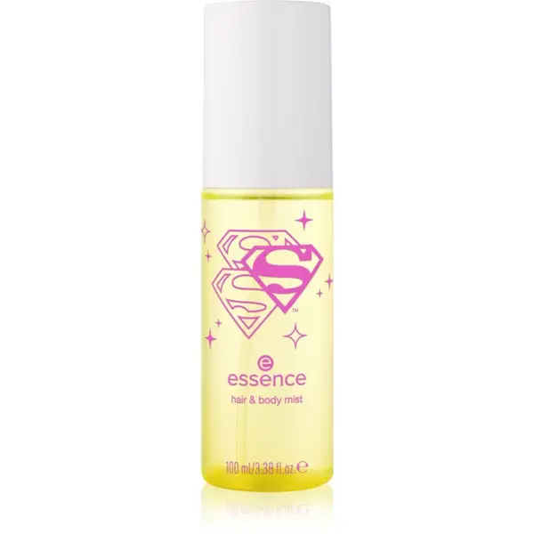 essence Superman osvěžující mlha na tělo a vlasy pro ženy 100 ml