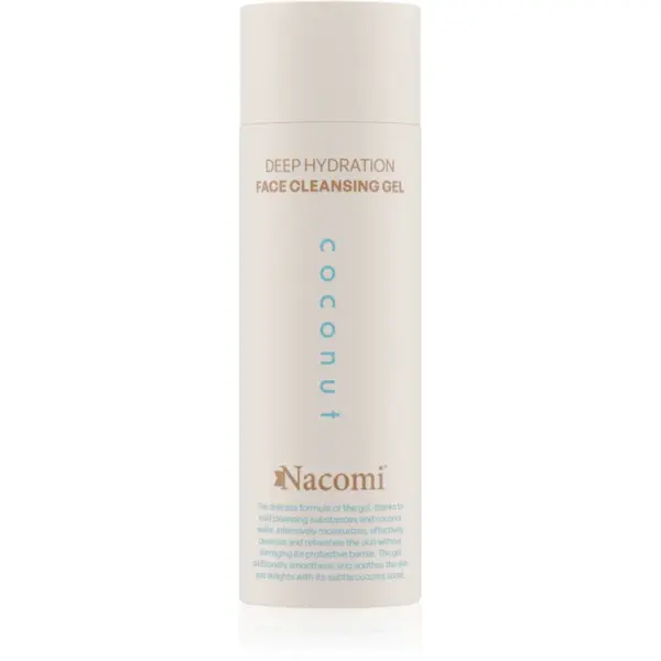 Nacomi Deep hydration čisticí gel Coconut 140 ml