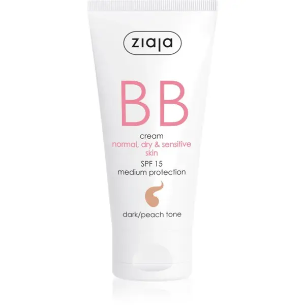 Ziaja BB Cream BB krém pro normální a suchou pleť odstín Dark Peach 50 ml