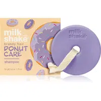milk_shake® Silver Shine Donut Care Shampoo tuhý šampon pro blond vlasy 50 g